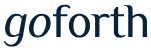 A Logo that reads: goforth.